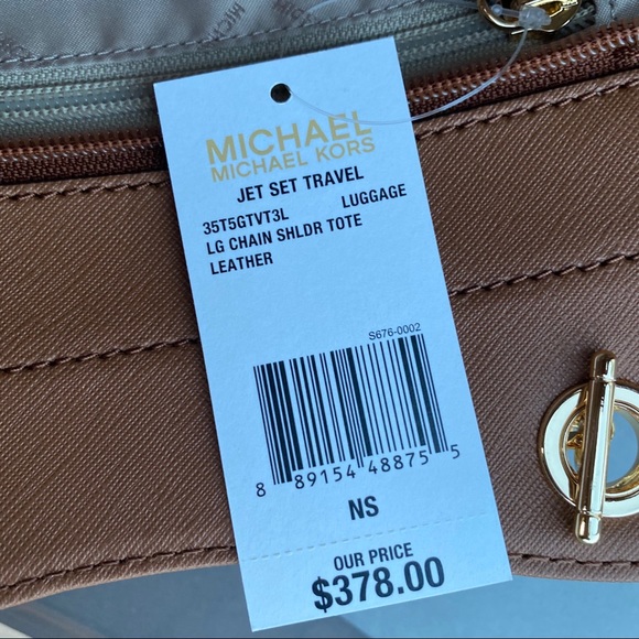 NWT Michael Kors Jet Set Chain Shoulder Tote - Picture 5 of 5